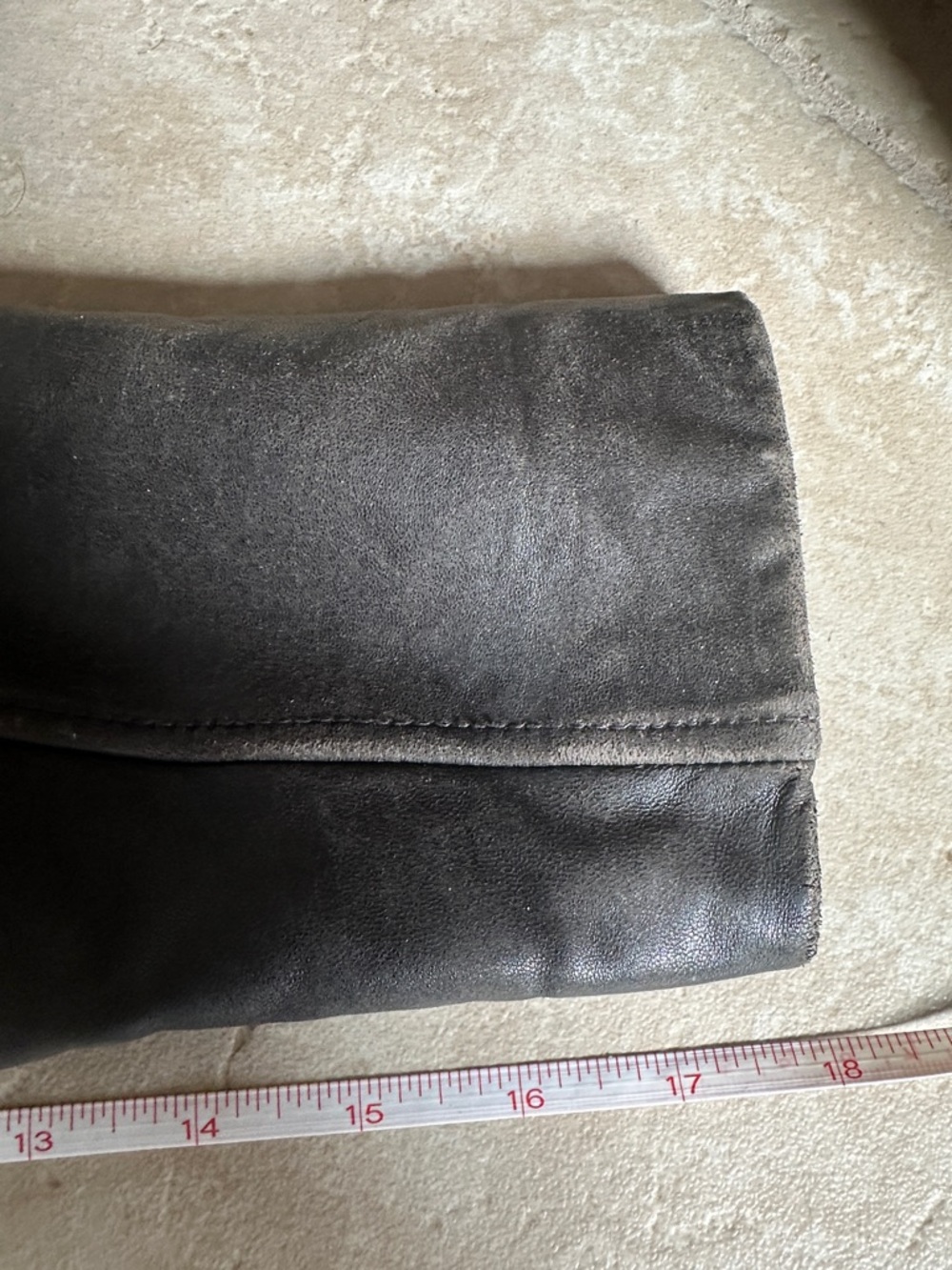 Liz Claiborne Classic Black Leather Jacket - Picture 6 of 16